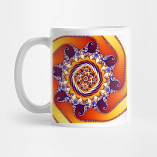 Colourful Mandelbrot Fractal Zoom Mug